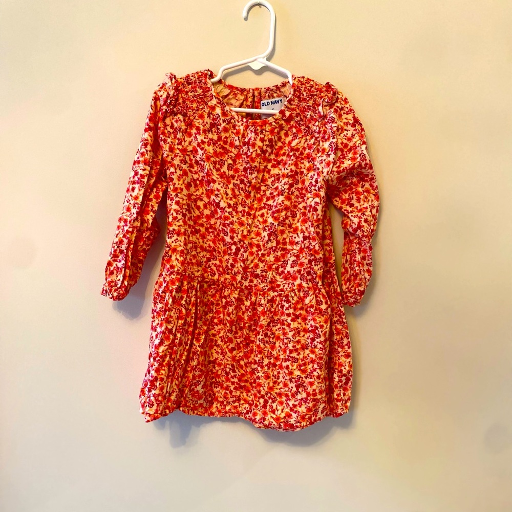 Toddler Girl Floral Dress